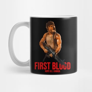 FIRST BLOOD - HOPE BC CANADA Mug